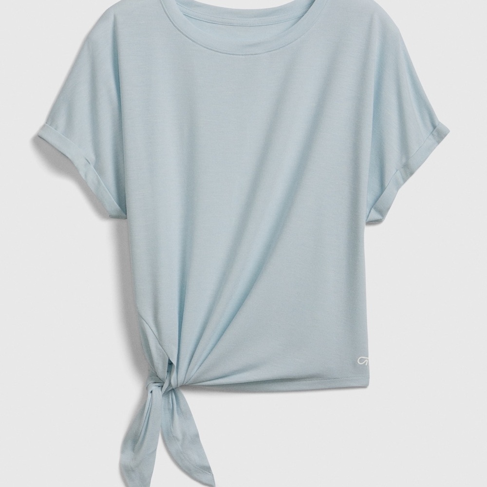 Gapfit workout top with tie, size small